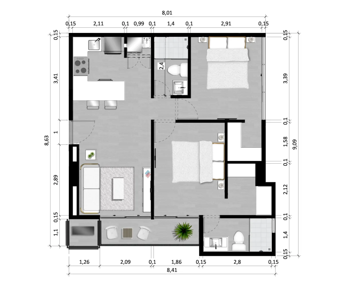 Floor Plan 15