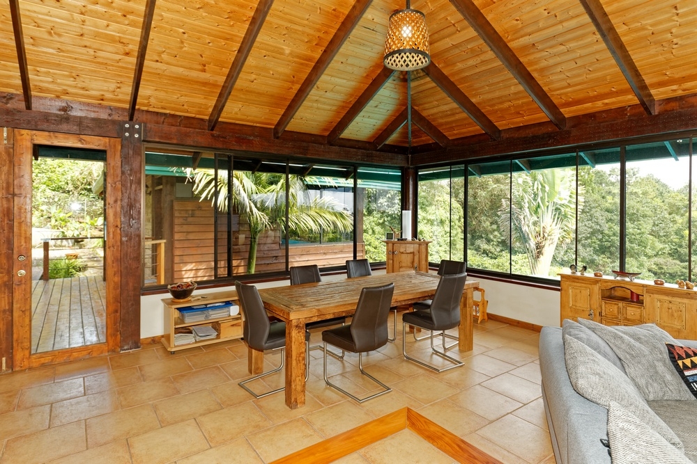 Exclusif Balinais pod maison avec vue sur l'océan - cool et confortable