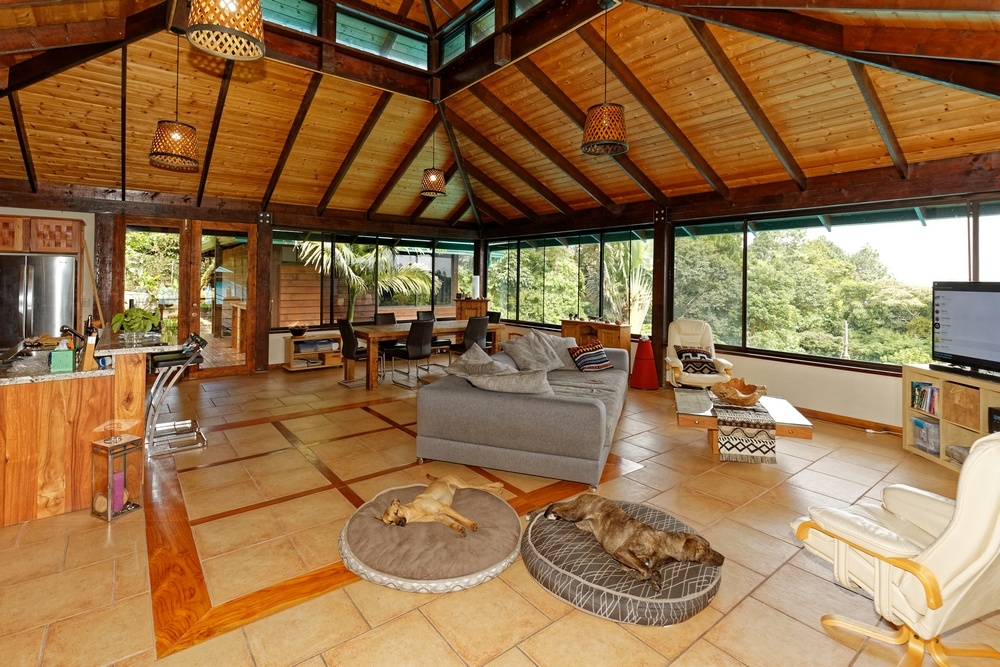 Exclusif Balinais pod maison avec vue sur l'océan - cool et confortable