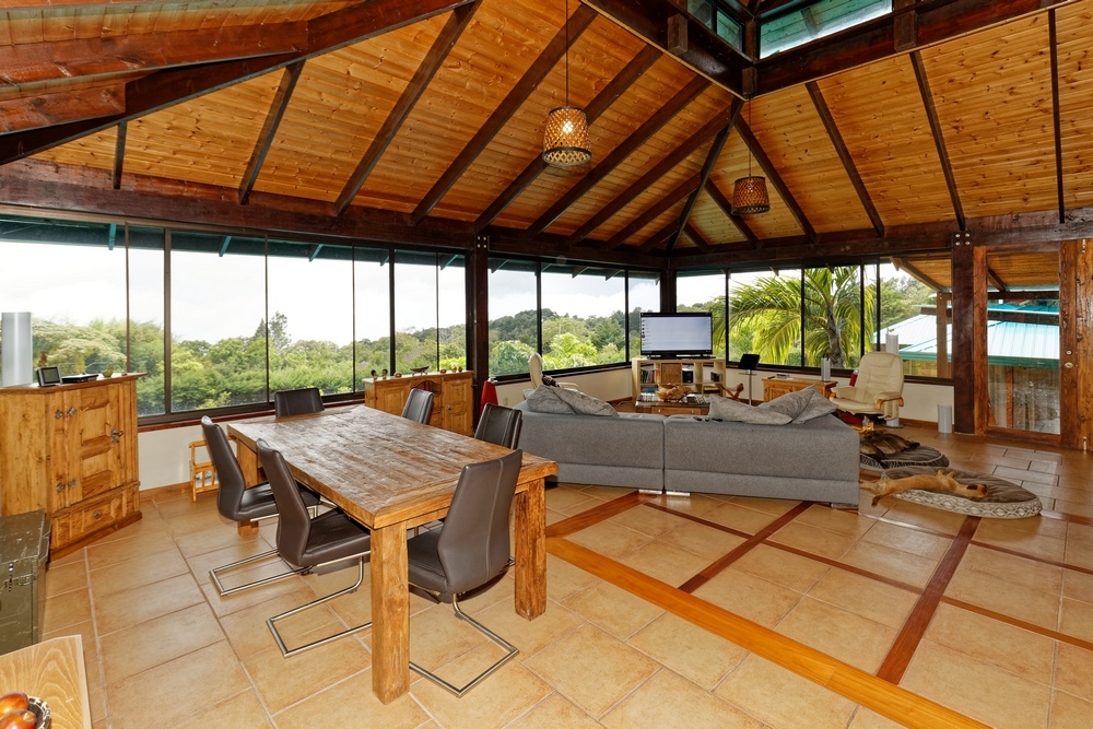 Exclusif Balinais pod maison avec vue sur l'océan - cool et confortable