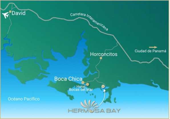 Affordable lots with ocean view on Hermosa Bay, Boca Chica