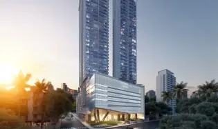 Apartment with sea view for sale in Avenida Balboa, Panama