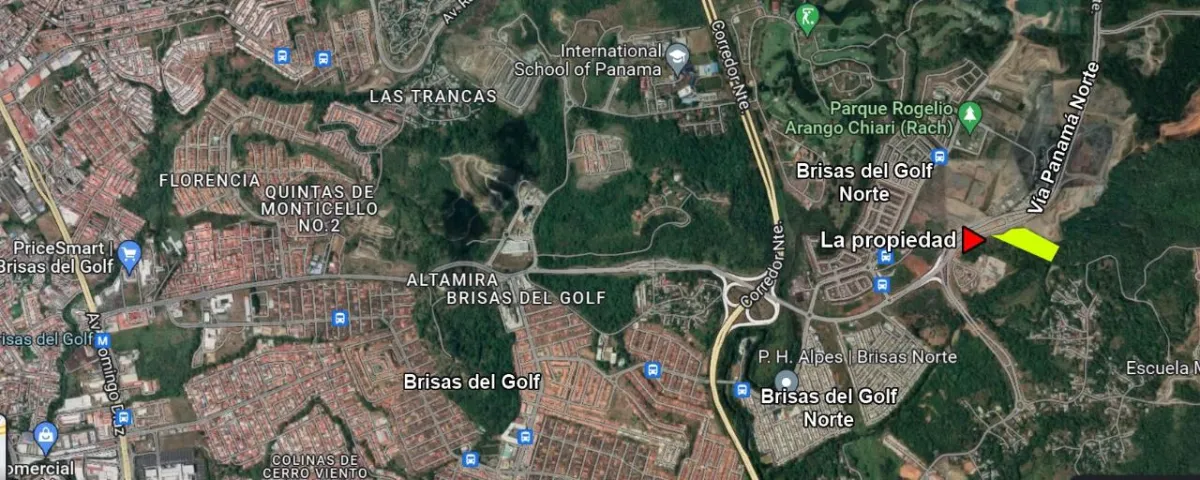 3 hectares land for sale on Carretera Panamá Norte