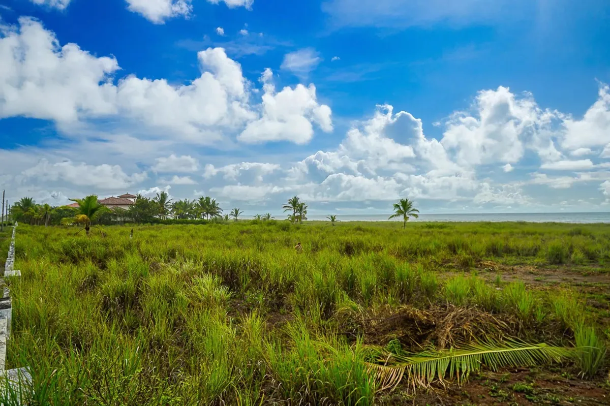 Lote frente al mar en venta