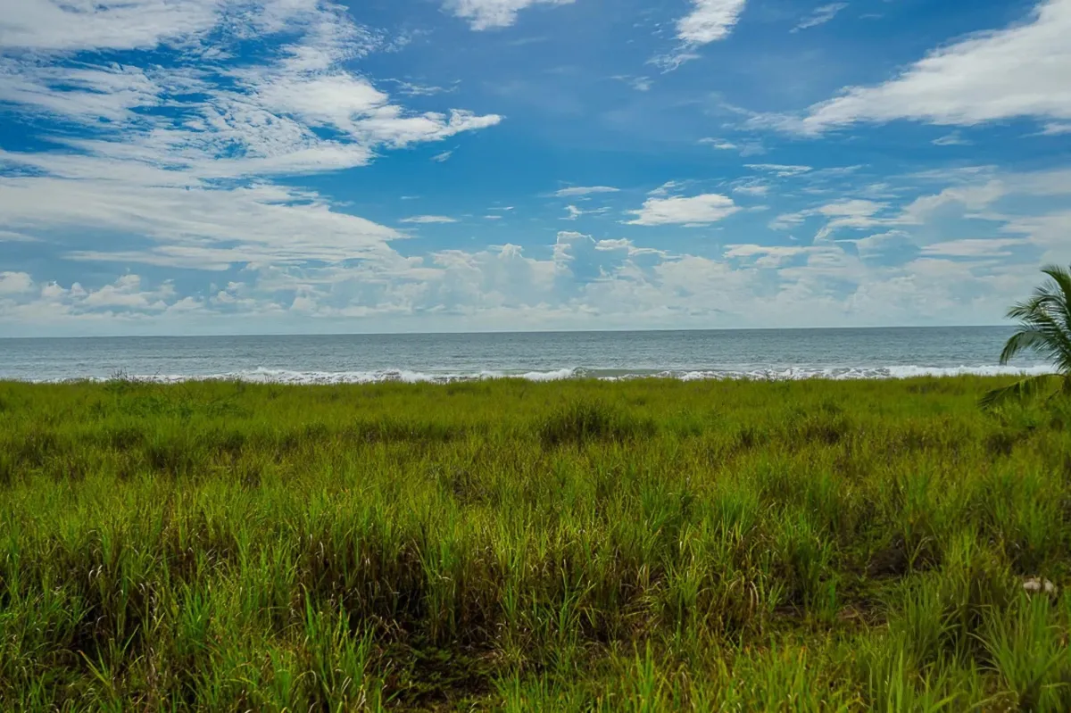 Lote frente al mar en venta
