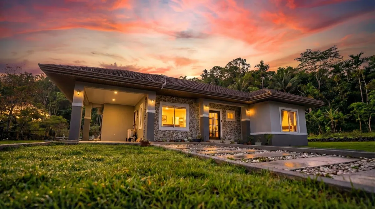 Moderna Casa Amoblada de 2 Recámaras en Boquete Canyon Village