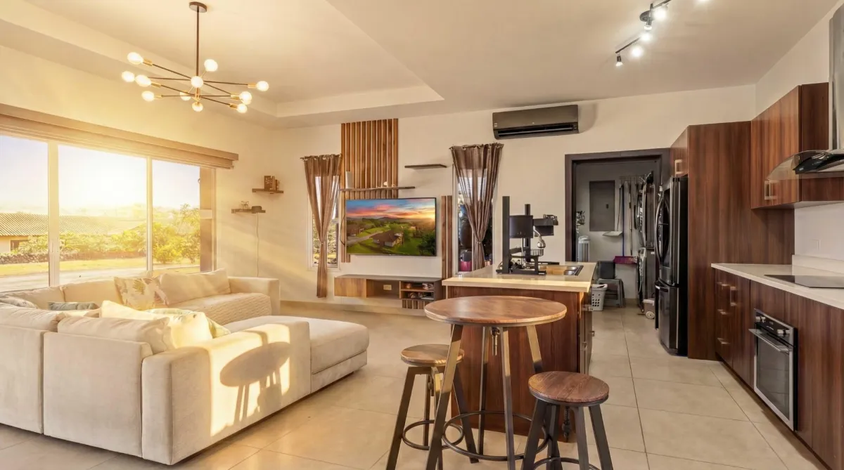 Moderna Casa Amoblada de 2 Recámaras en Boquete Canyon Village