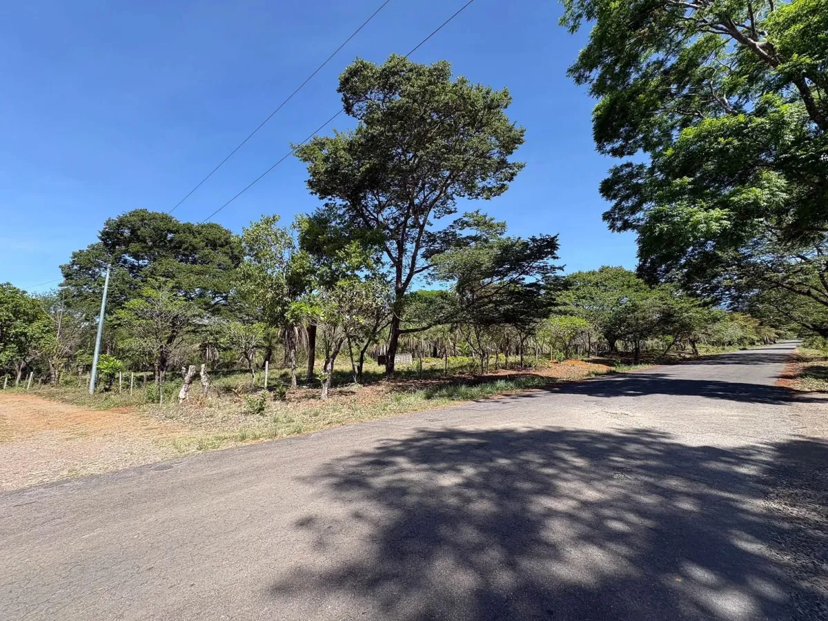 Terreno plano de 9.445 m² en calle pavimentada en venta en Caldera