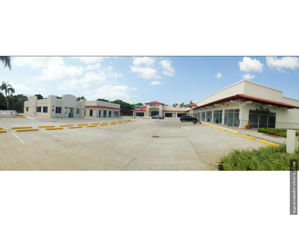 Commercial Space Rentals at Plaza Farallones, Rio Hato, Coclé