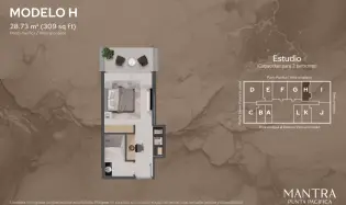 Mantra Punta Pacífica: Exclusivo Studio con Vista al Mar