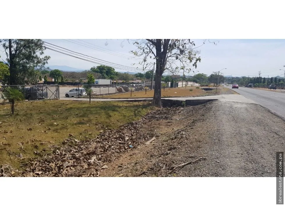 Sale of Land with Office on Inter-American Highway, David, San Pablo