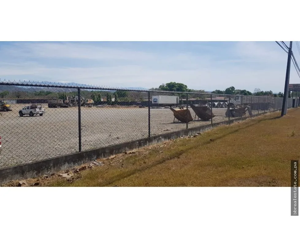 Sale of Land with Office on Inter-American Highway, David, San Pablo