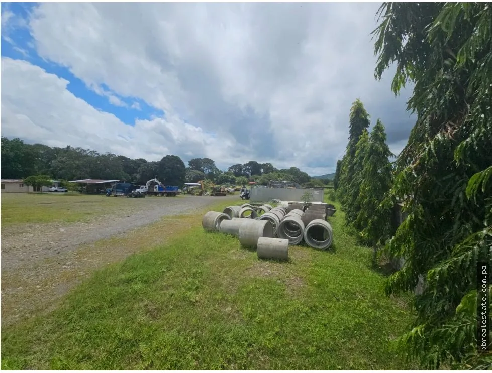 Sale of Land with Office on Inter-American Highway, David, San Pablo