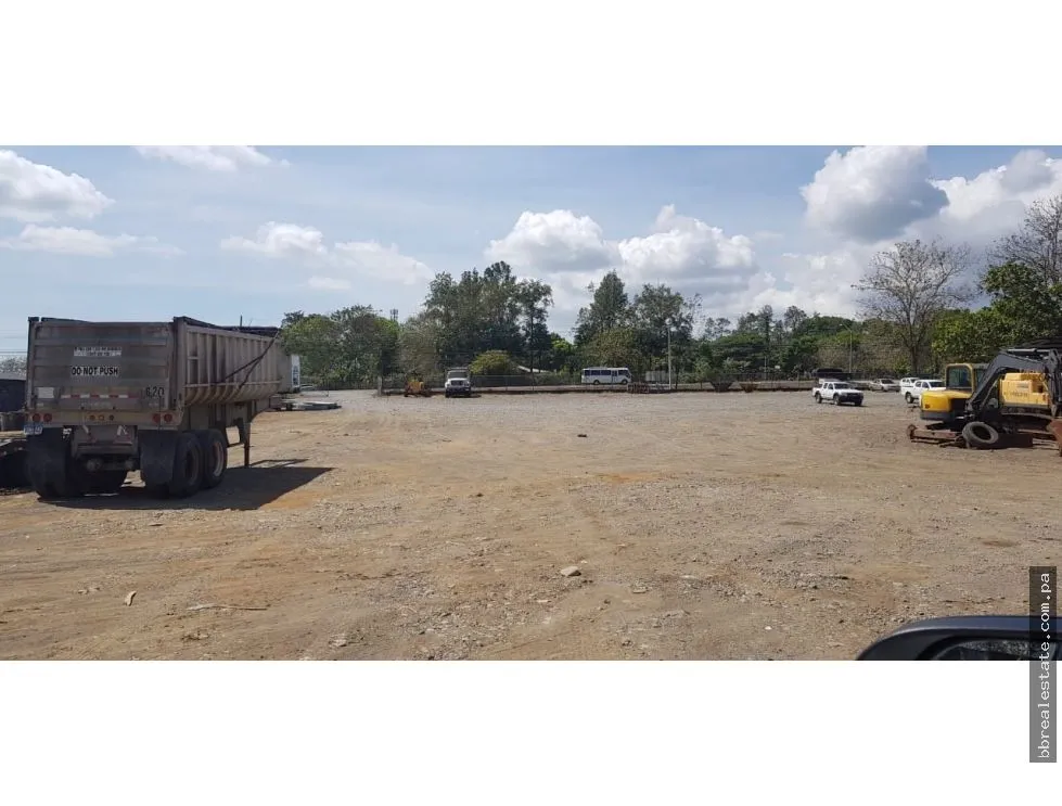 Sale of Land with Office on Inter-American Highway, David, San Pablo