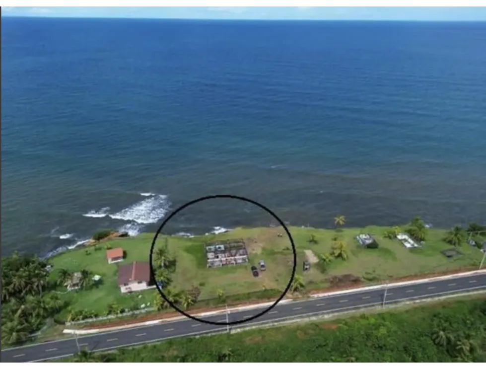 Beachfront Land / Colon Palmas Bellas / 2500M / Street Front