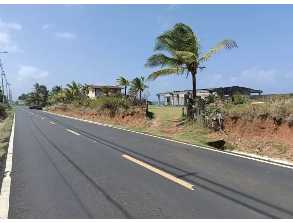 Beachfront Land / Colon Palmas Bellas / 2500M / Street Front