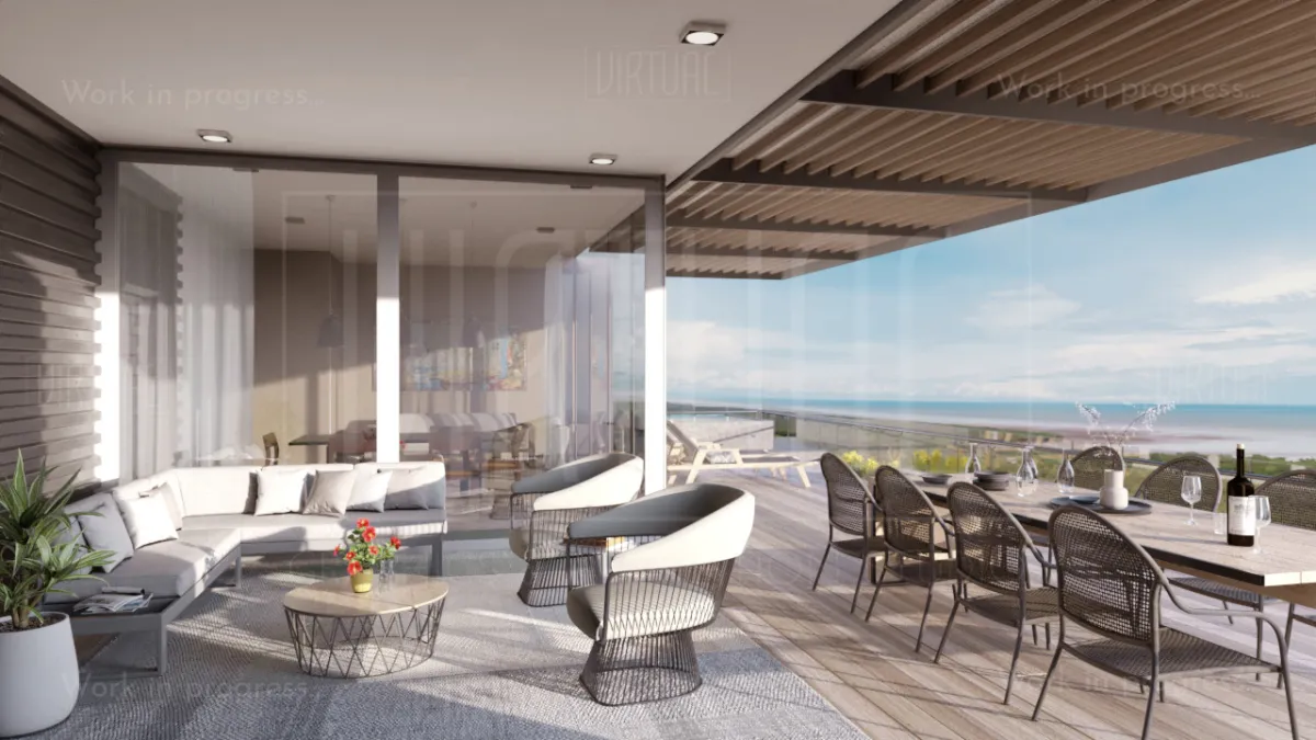 Spectacular Two-Level Apartment in Oceana: Exclusive Luxury and Spaciousness