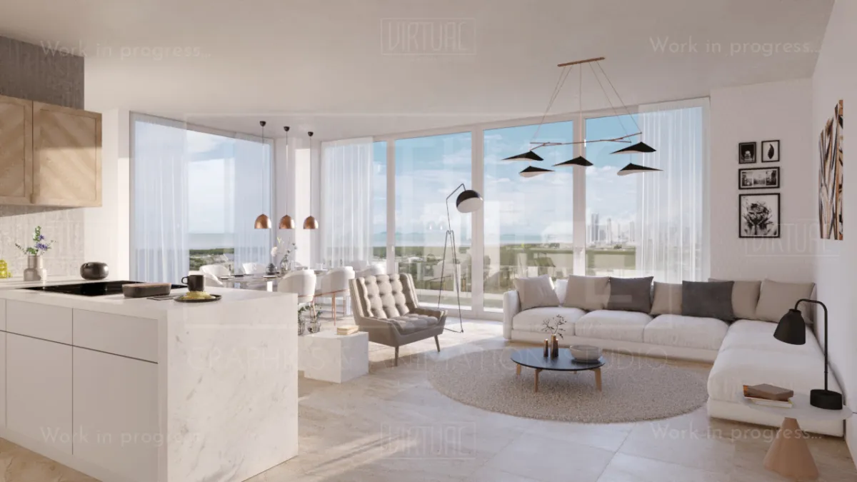 Spectacular Two-Level Apartment in Oceana: Exclusive Luxury and Spaciousness
