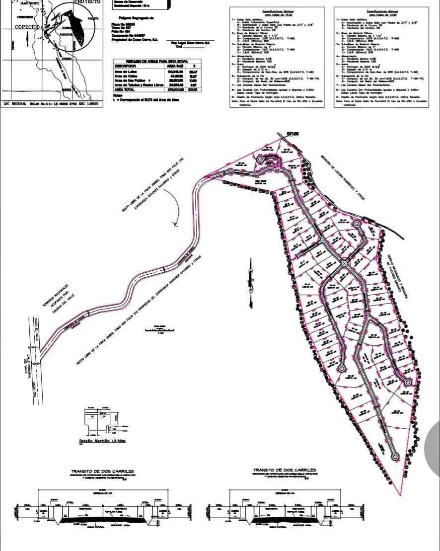 28 Ha Mountain Lot on the way to Anton Valley