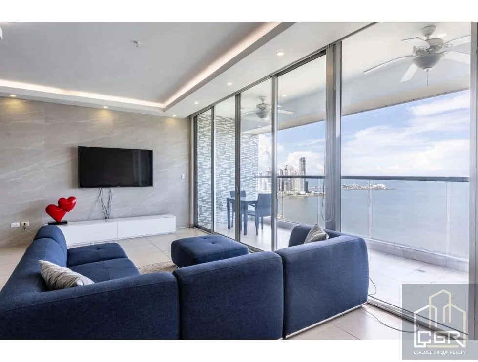 Alquiler o Venta de apartamento amoblado en PH Rivage Tower
