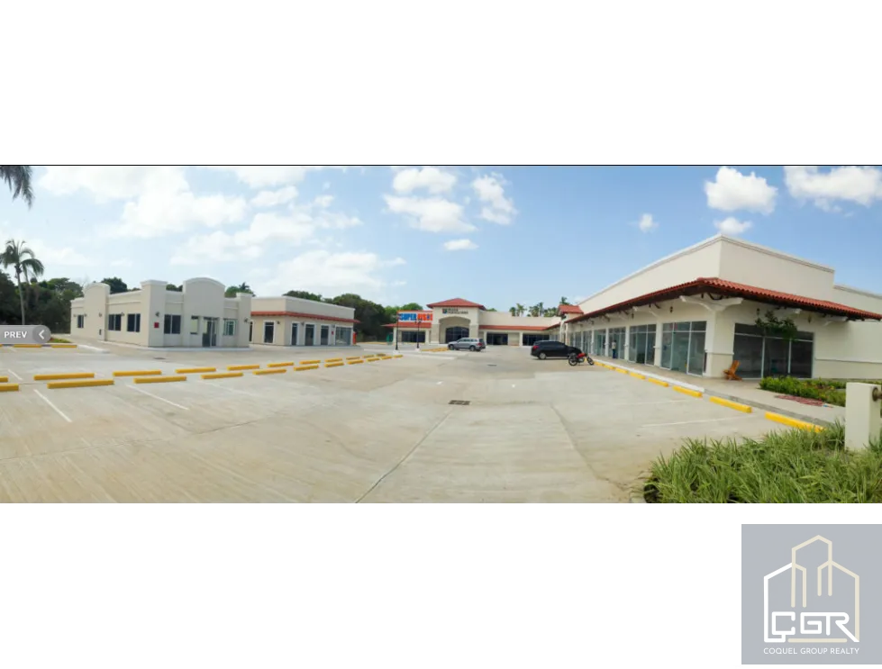 Commercial Space Rental at Plaza Farallones, Rio Hato, Cocle