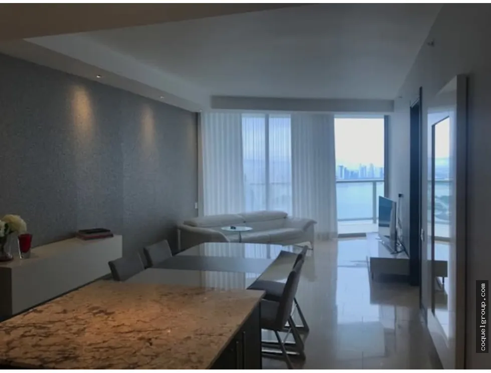 ALQUILER DE  APARTAMENTO AMOBLADO PH TOC  PUNTA PACIFICA