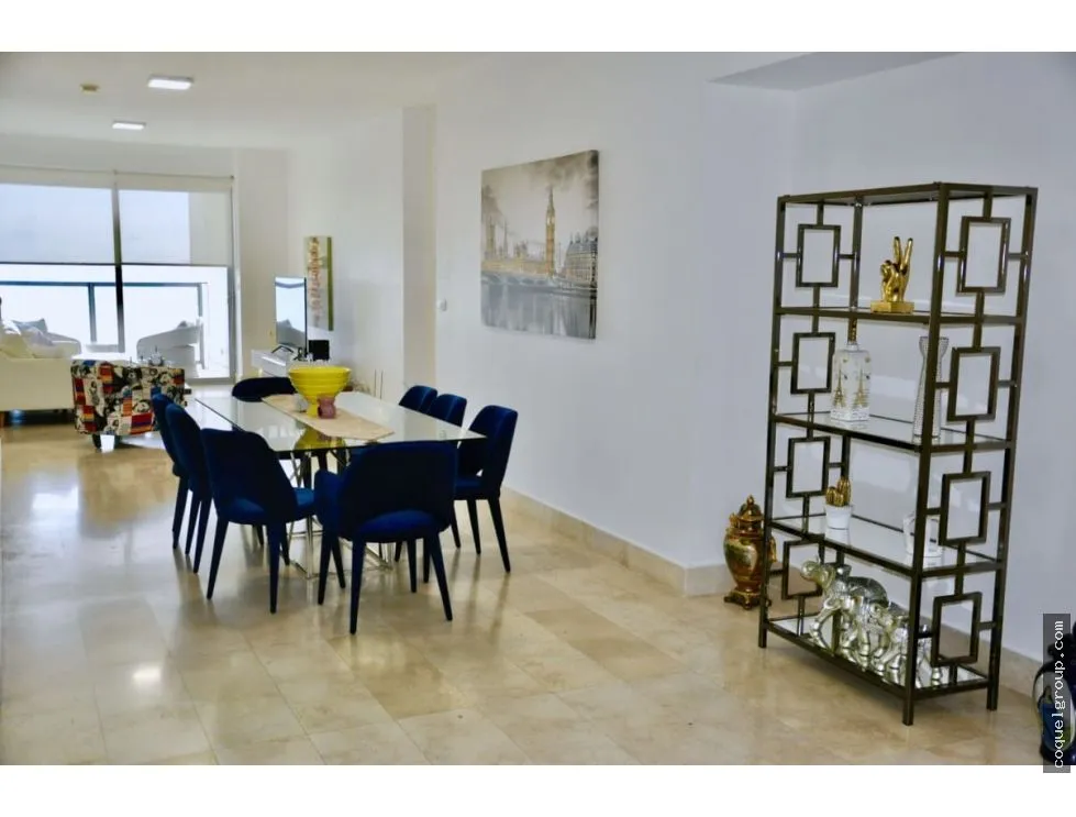 ALQUILER DE APARTAMENTO AMOBLADO FRENTE AL MAR PH YOO .AV BALBOA