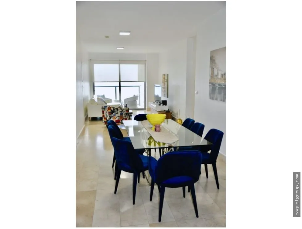 ALQUILER DE APARTAMENTO AMOBLADO FRENTE AL MAR PH YOO .AV BALBOA