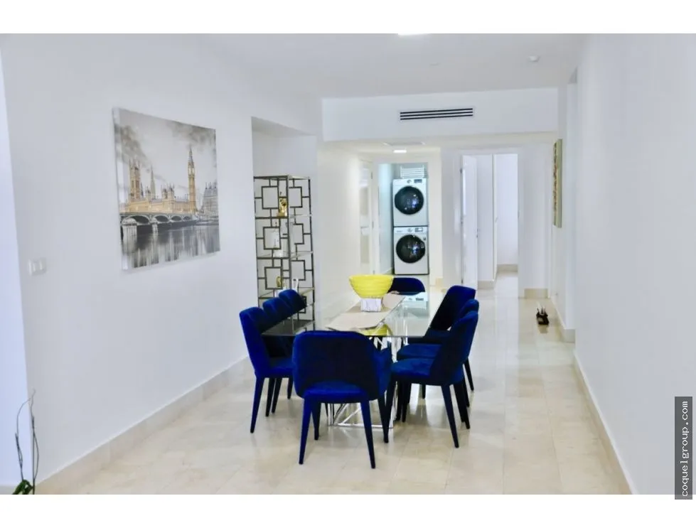 ALQUILER DE APARTAMENTO AMOBLADO FRENTE AL MAR PH YOO .AV BALBOA