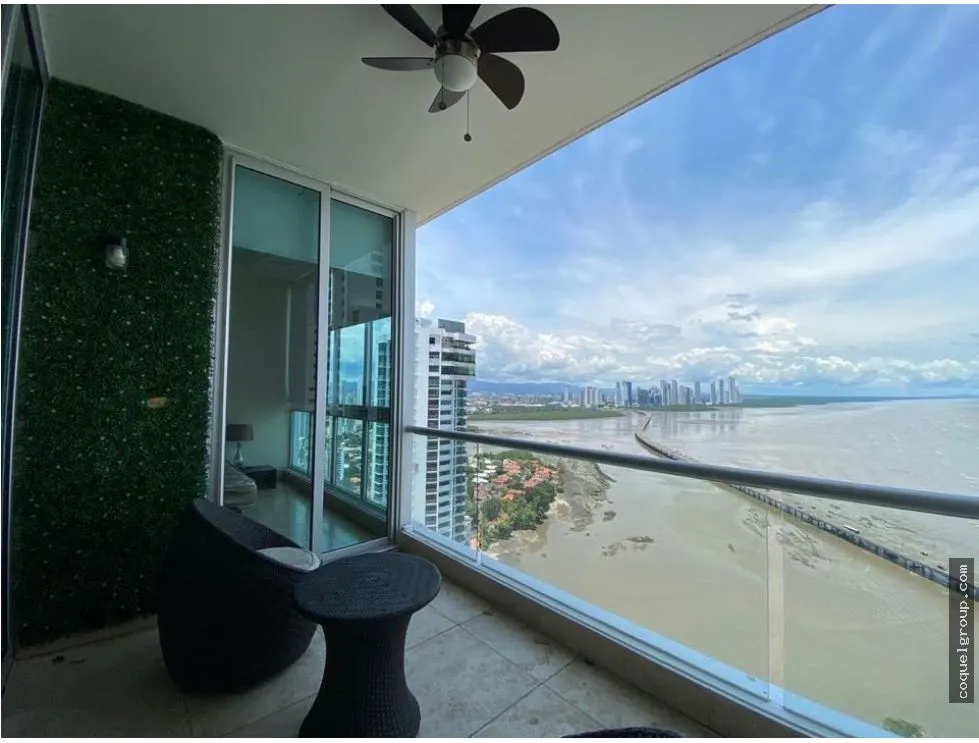 ALQUILER DE APARTAMENTO AMOBLADO 151m2 PH. OCEAN SKY, COCO DEL MAR