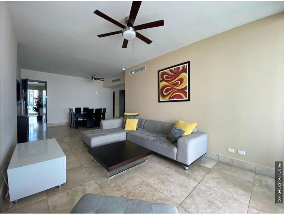 ALQUILER DE APARTAMENTO AMOBLADO 151m2 PH. OCEAN SKY, COCO DEL MAR