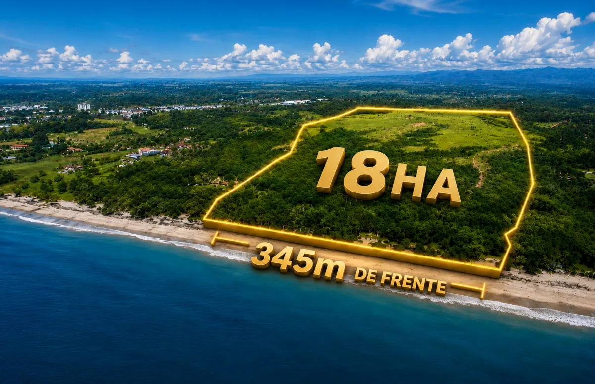 Oceanfront Land for Sale in Río Hato | 18 Hectares