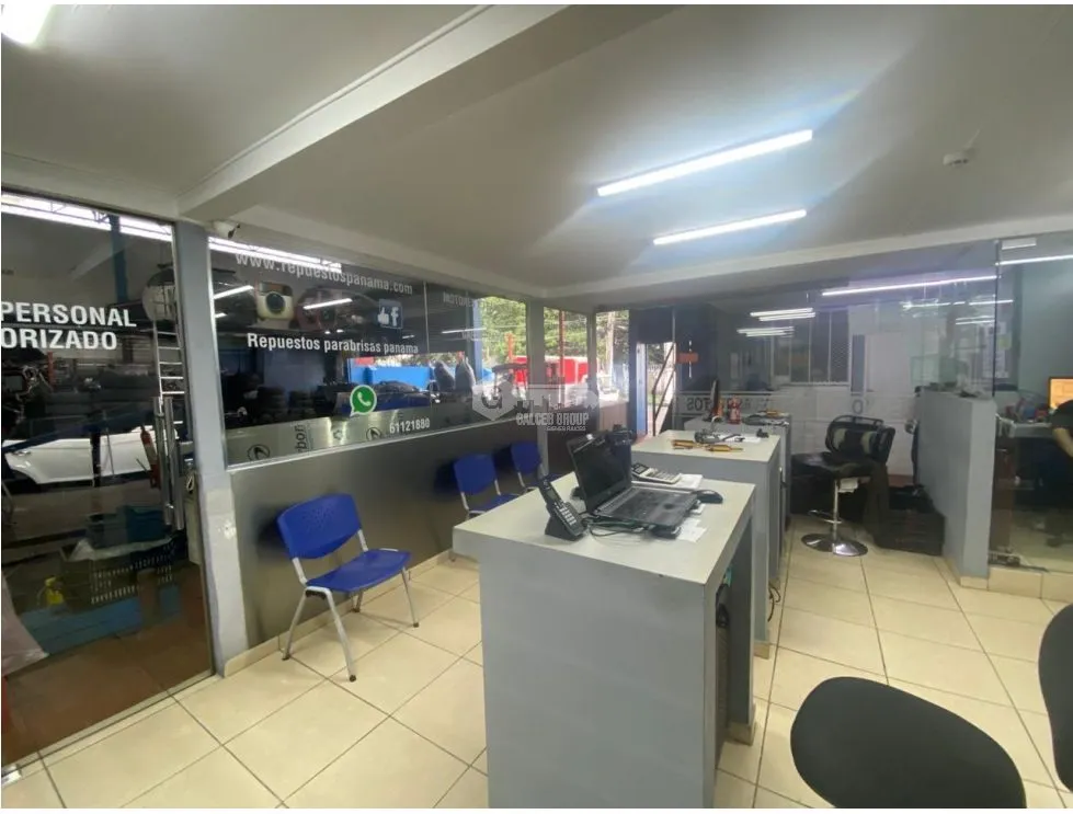 RIO ABAJO / 1100M / STREET FRONT / WAREHOUSE WITH OFFICE / CODE C-2 / RM1