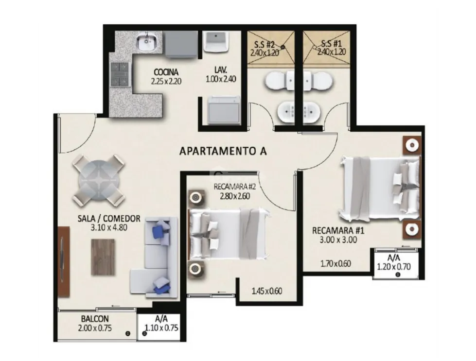 Apartment for sale in Panama