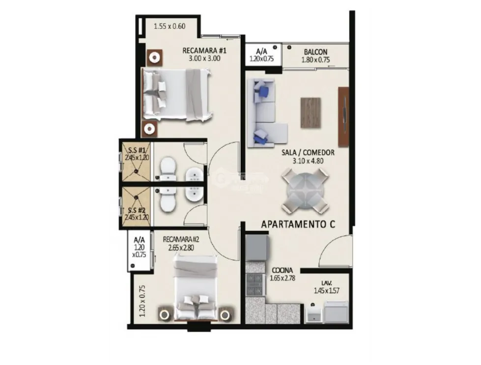 Apartment for sale in Panama