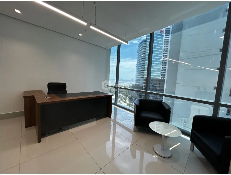 OFICINA / COSTA DEL ESTE / FINANCIAL PARK / 140 M2 / AMOBLADA