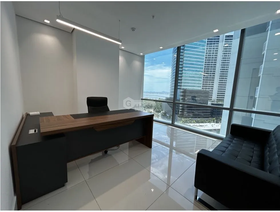 OFICINA / COSTA DEL ESTE / FINANCIAL PARK / 140 M2 / AMOBLADA