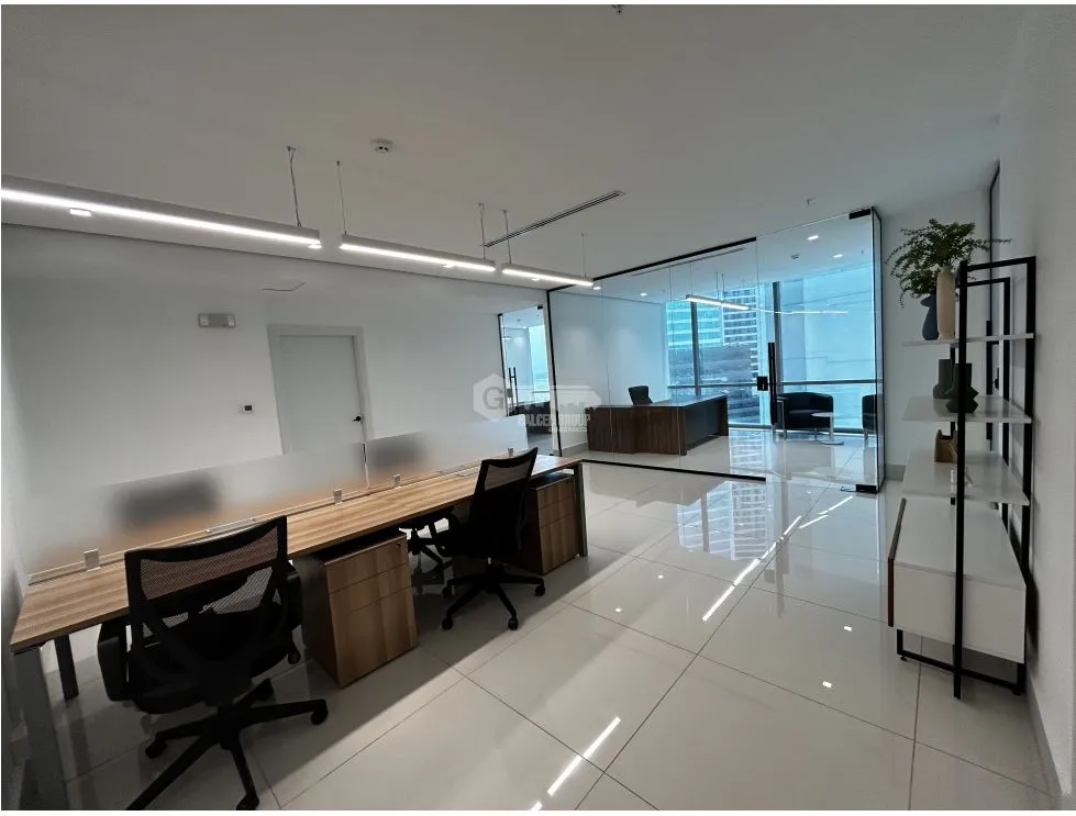 OFICINA / COSTA DEL ESTE / FINANCIAL PARK / 140 M2 / AMOBLADA