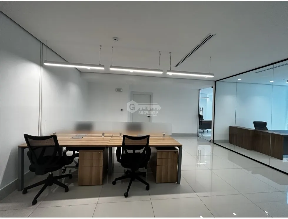 OFICINA / COSTA DEL ESTE / FINANCIAL PARK / 140 M2 / AMOBLADA