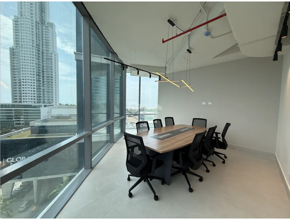 OFICINA / COSTA DEL ESTE / FINANCIAL PARK / 258M2 / AMOBLADA