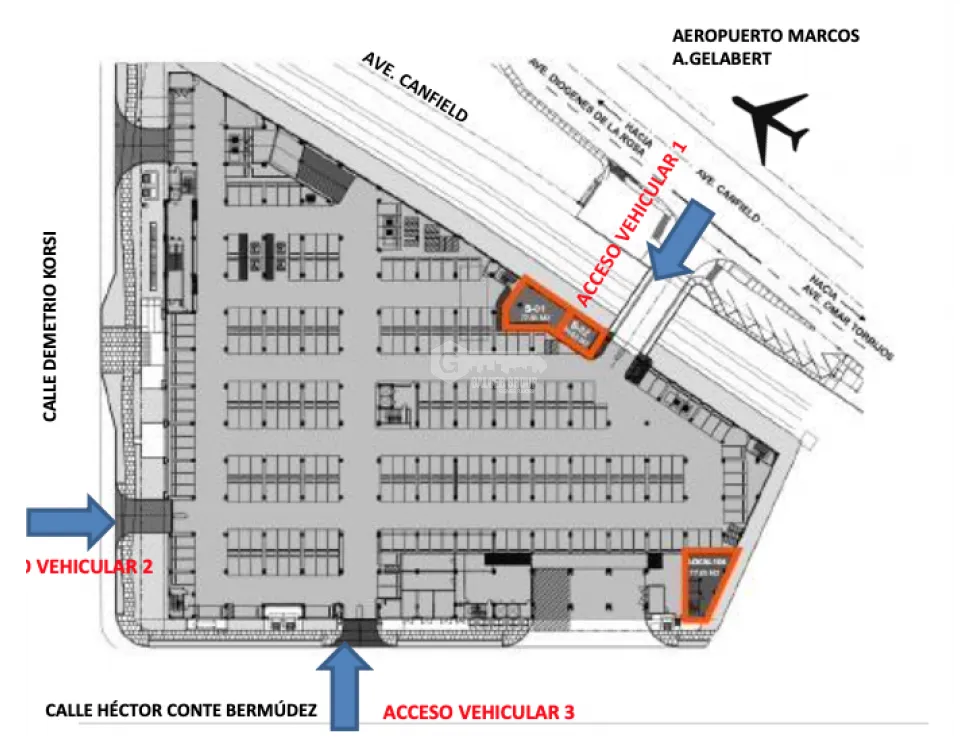 Espace commercial à Albrook à louer
