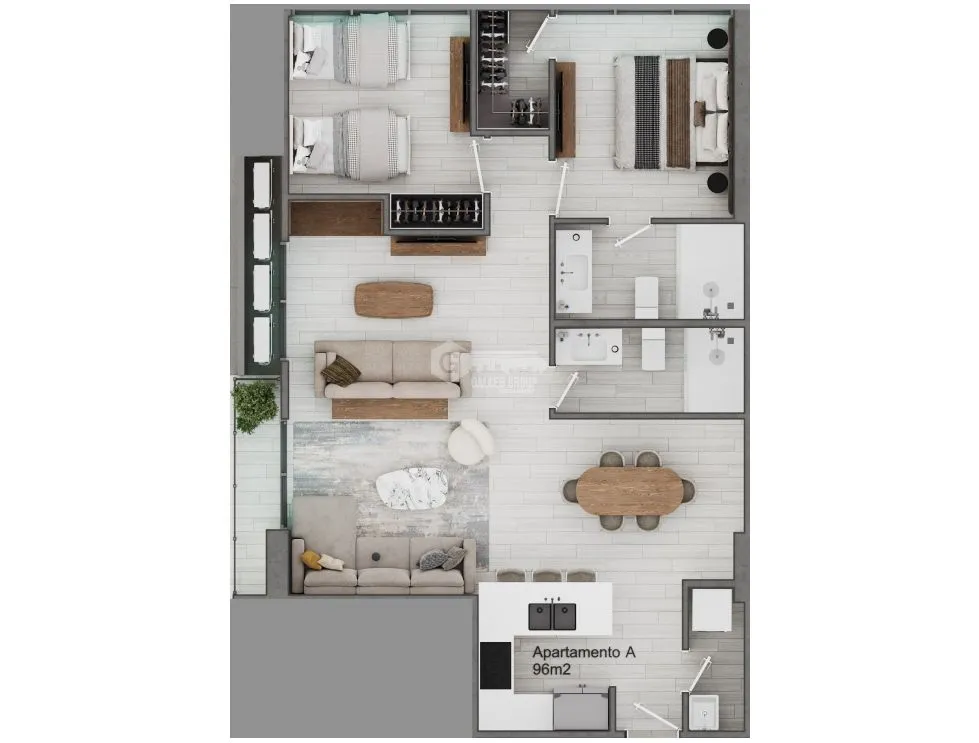 Apartment for sale in Obarrio
