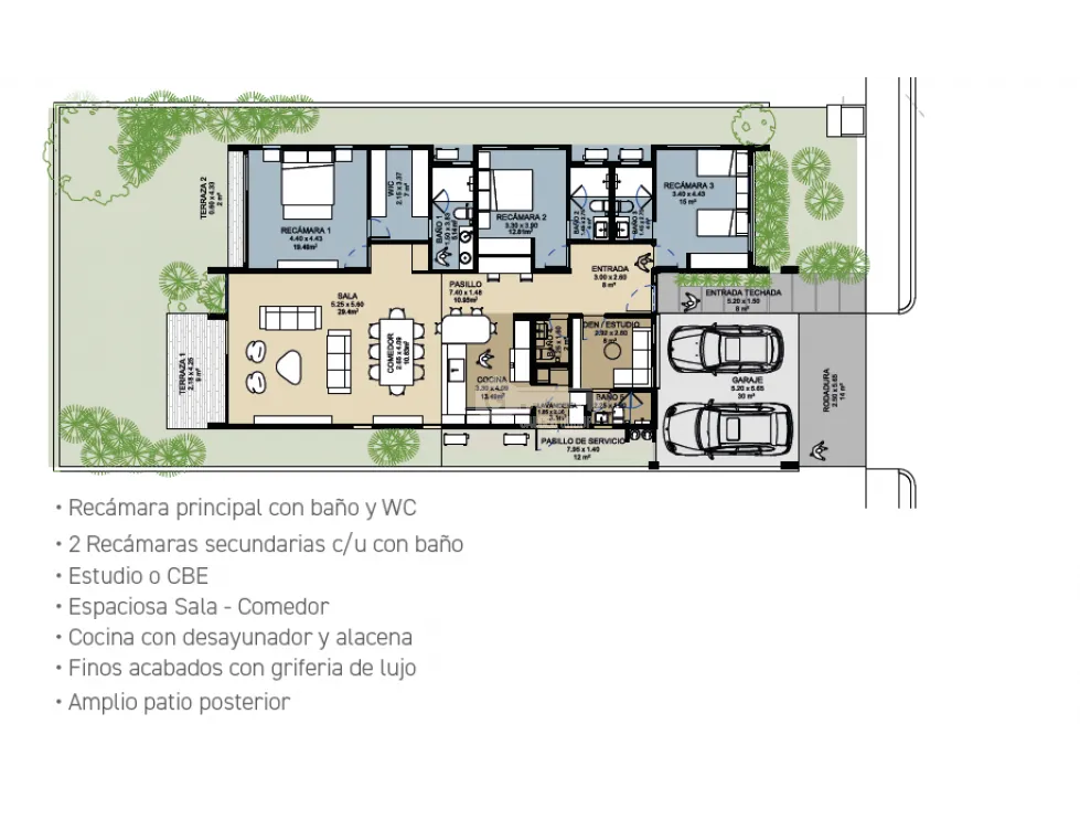 CONDADO DEL REY / ALTOS DE PANAMA / BARRIO ALTO / 410M / 3 HABITACION
