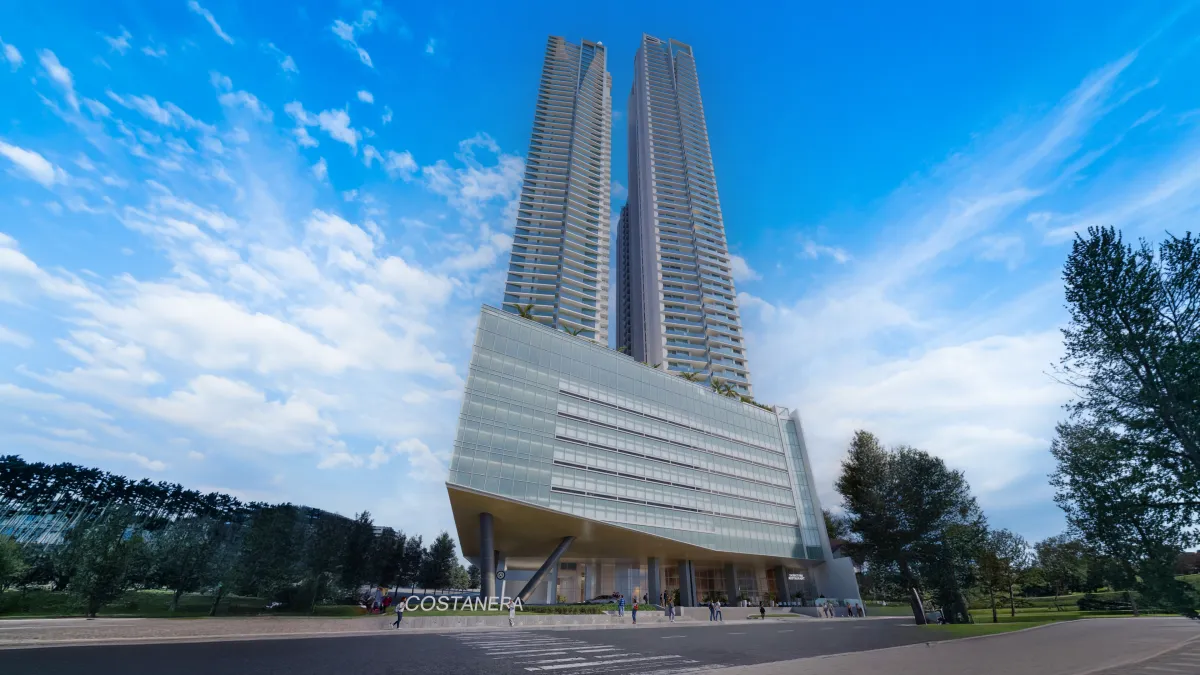 Majestic Penthouse en Costanera Aqua T200 en Ala Sur, 350 m², Vista al Mar