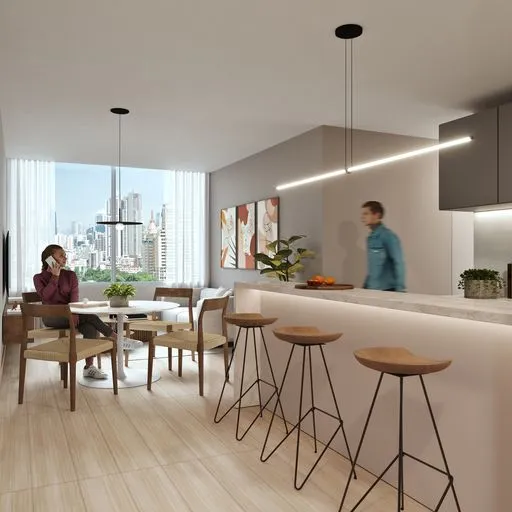 Gran Modelo Ala Sur Edison Gardens Edison Park 123 m², 3 Rec + CBE y Balcón