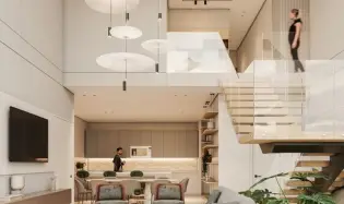 Majestic Penthouse in Edison Gardens, Edison Park, South Wing, 230.70m² with Large Terrace