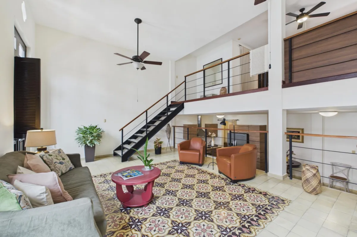 The Storyteller’s Haven: A Romantic 3-Level Loft