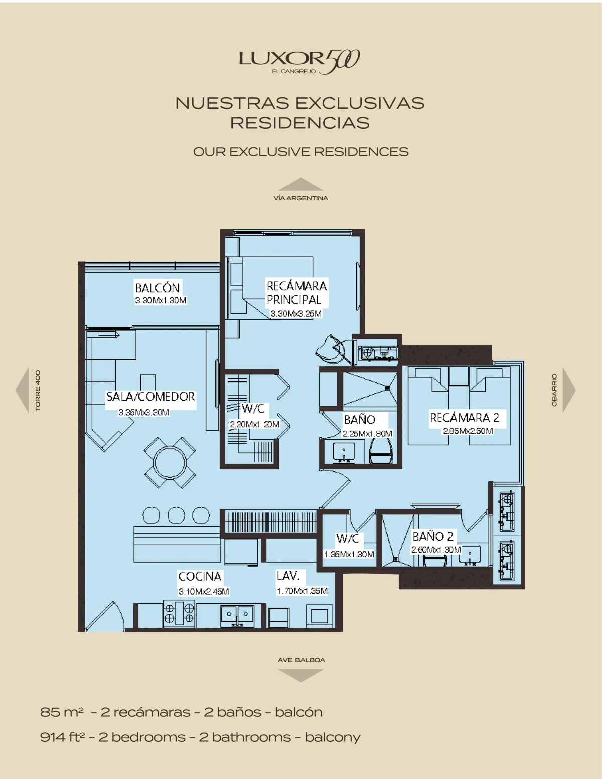 Appartement à El Cangrejo à vendre
