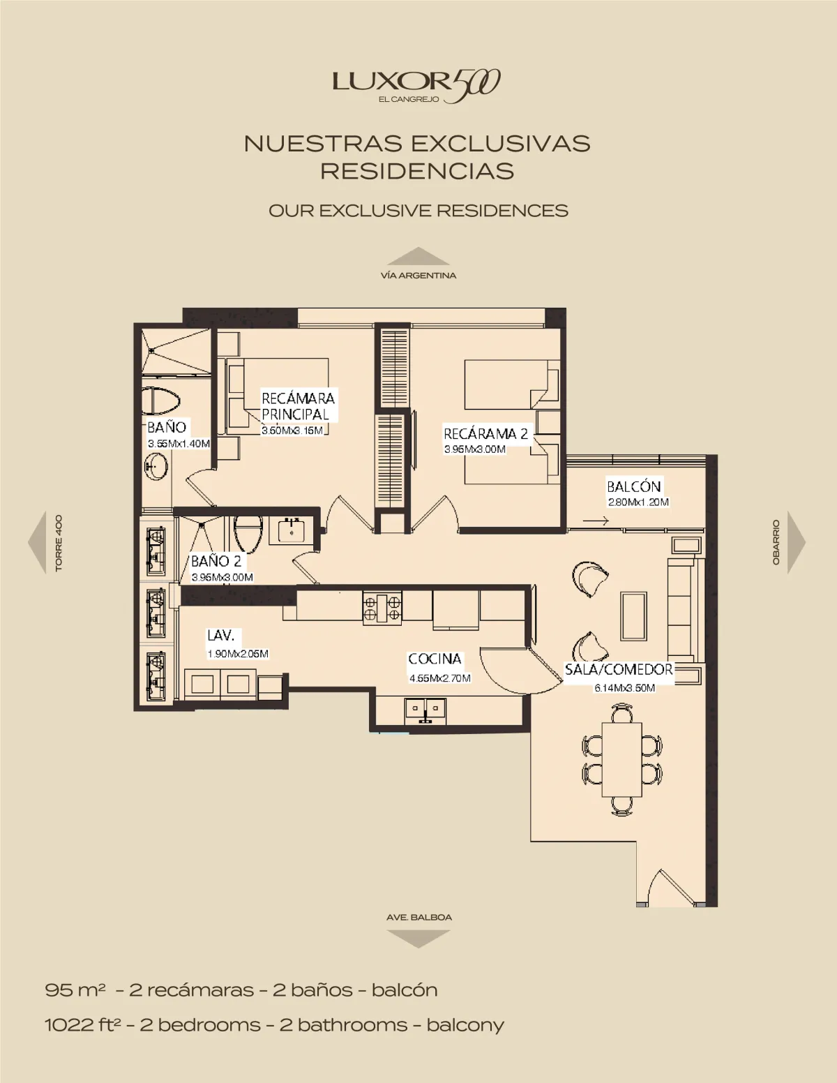 Appartement à El Cangrejo à vendre