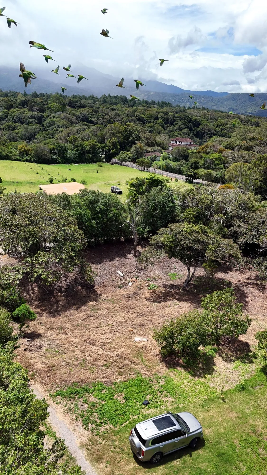 Lot in Palmira, Boquete with Barú and valley views
